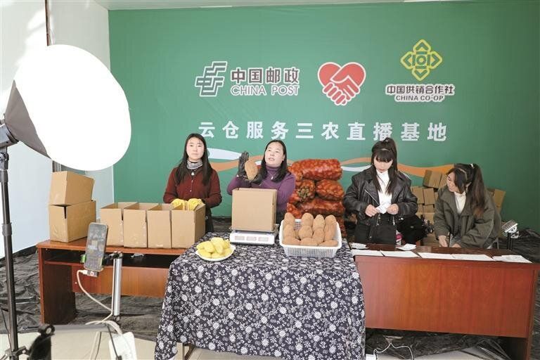 直播间里销量高 智慧云仓发货忙